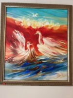 Вихър на любовта (79 × 68 cm.)