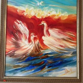 Вихър на любовта (79 × 68 cm.)