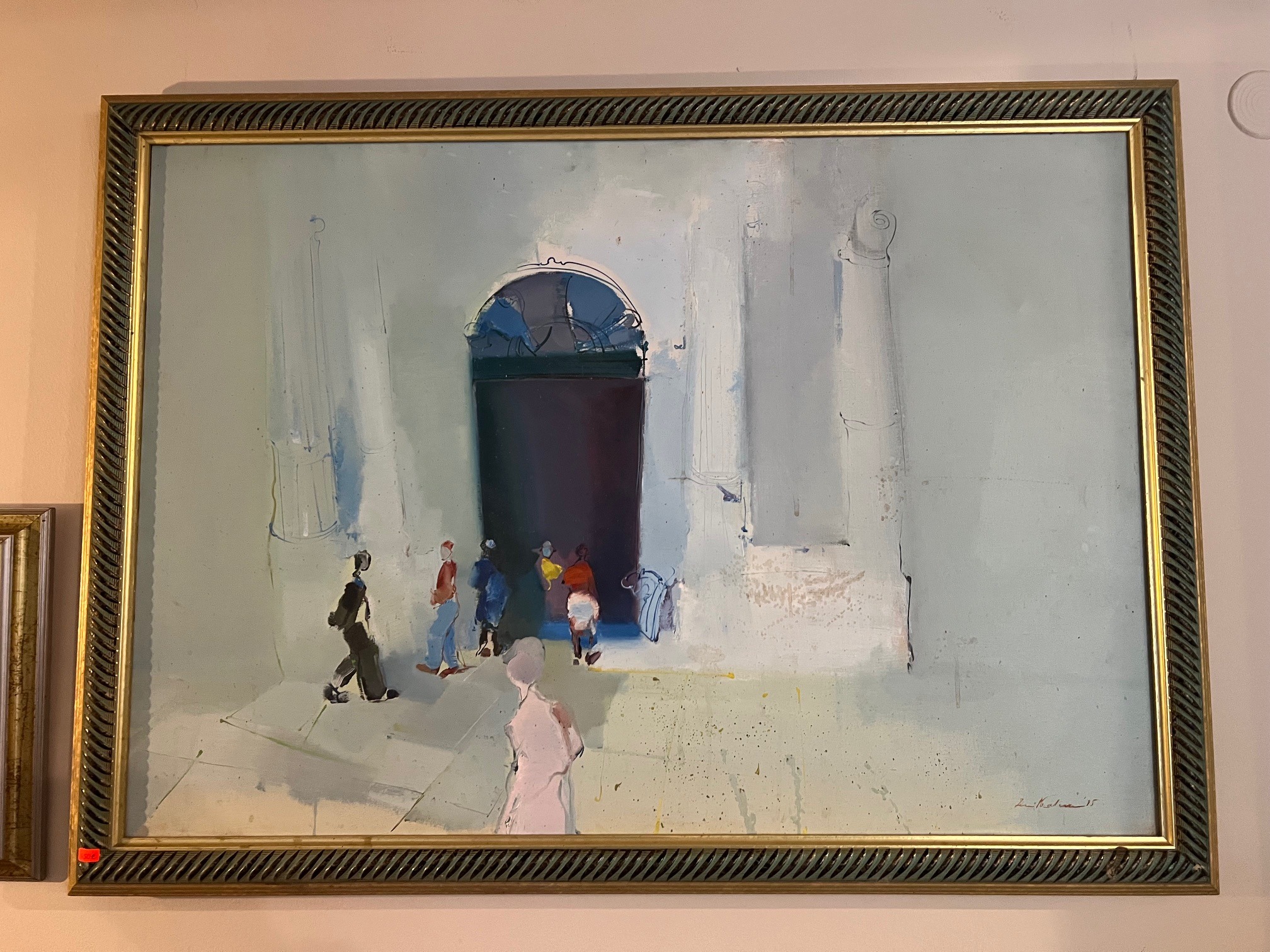 068(1) Градски силуети (100 × 70 cm) - Image 1