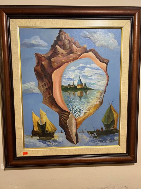 Морски мираж (55 × 45 cm)
