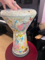 Професионална тарамбука Gawharet El Fan (48 см / Ø 22.5 см) - Употребявана - Image 4