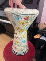 Професионална тарамбука Gawharet El Fan (48 см / Ø 22.5 см) - Употребявана - Image 6