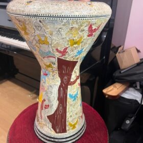 Професионална тарамбука Gawharet El Fan (48 см / Ø 22.5 см) - Употребявана